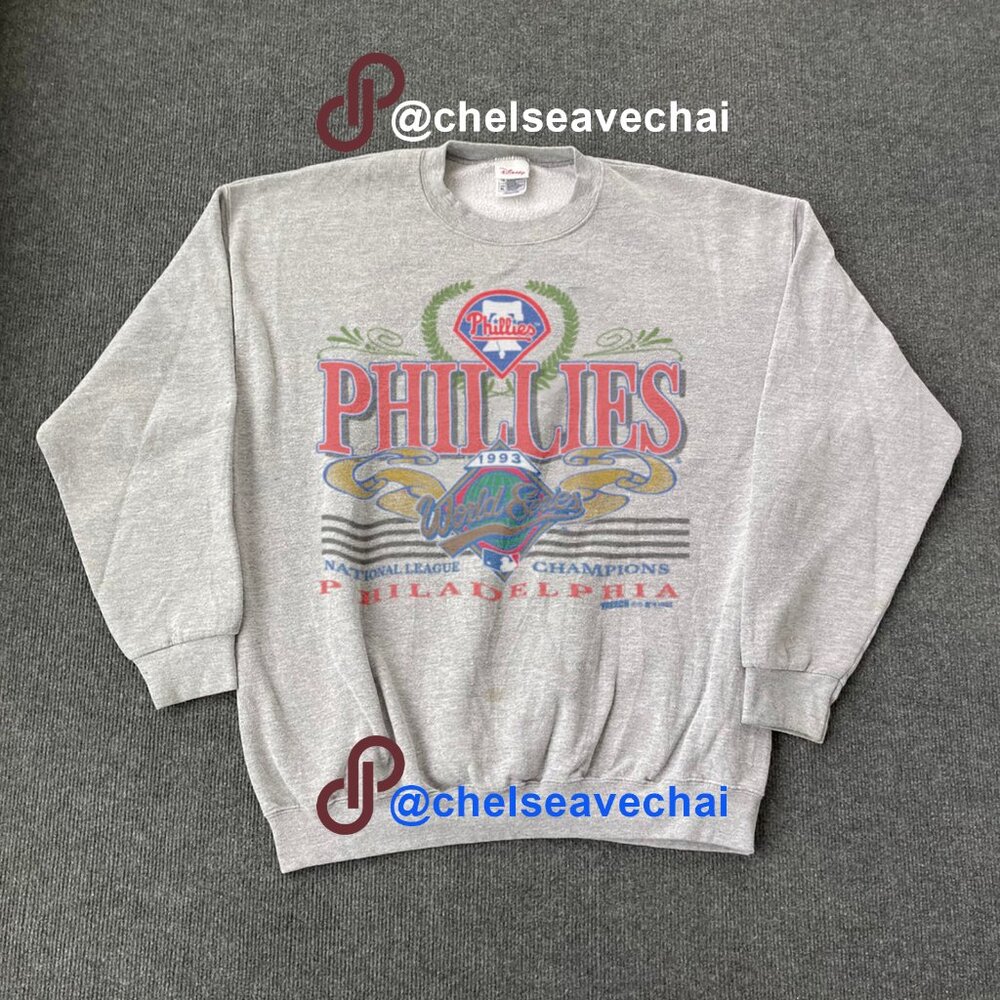 Vintage Philadelphia Phillies 1993 World Series Champions Sweatshirt MLB Shirt